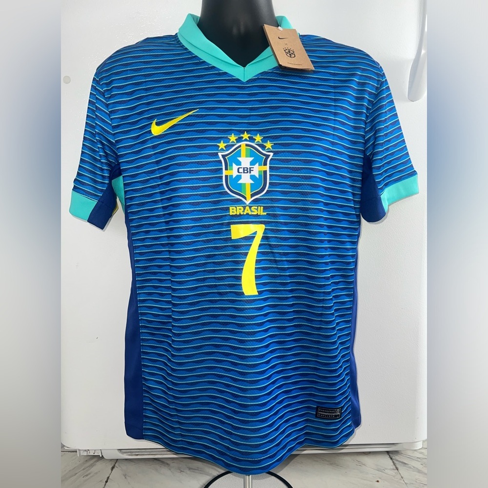 2024 Brazil Away Jersey Vini Jr #7